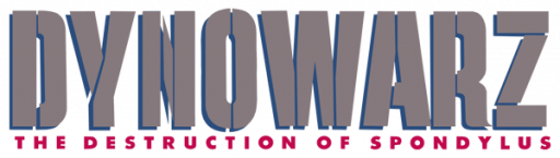 Dynowarz - The Destruction of Spondylus (USA) logo